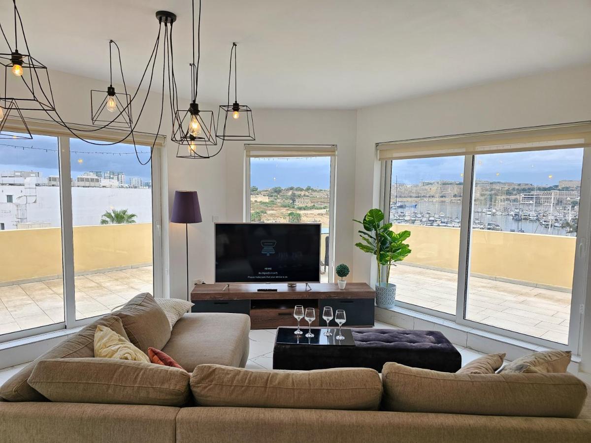 Mive Luxury Sea View Penthouse Apartment Gzira Exterior photo